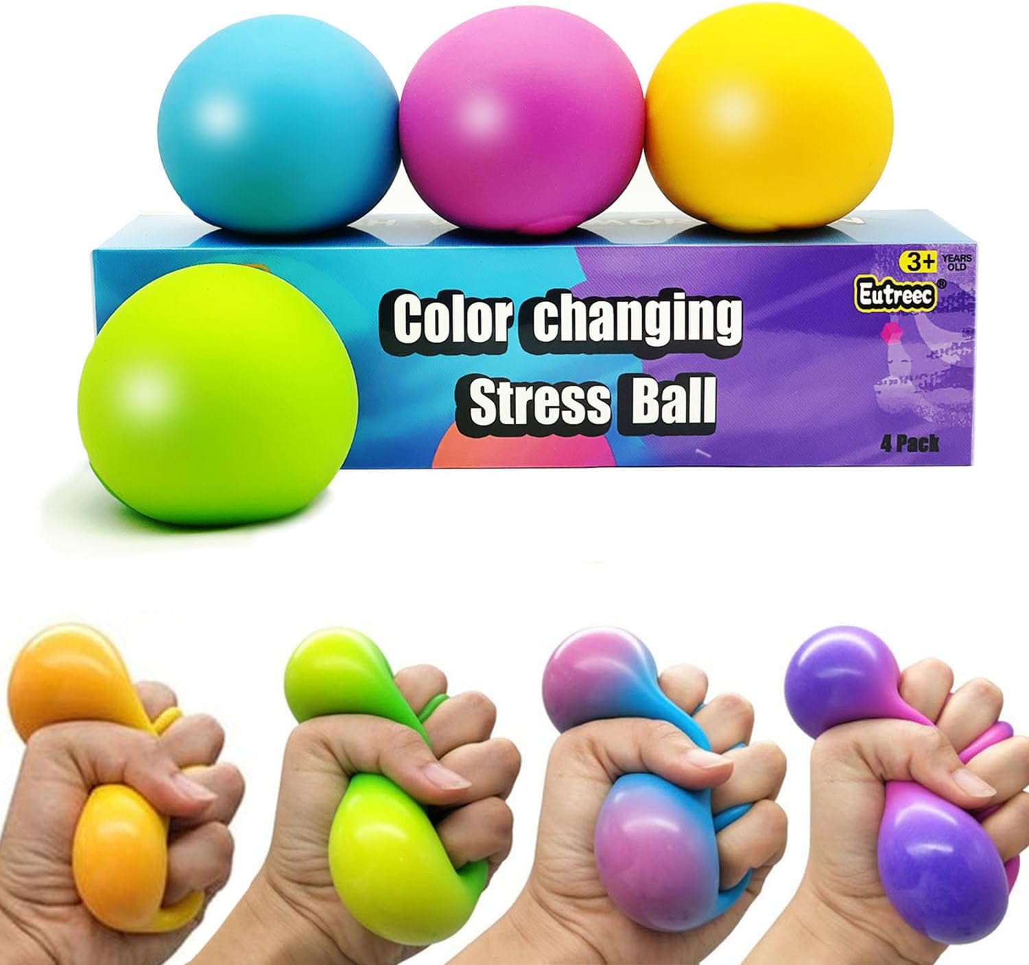 Sand-filled stress ball